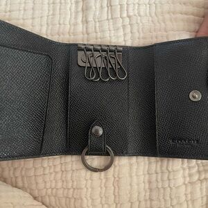 Coach key & card wallet